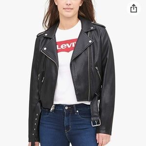 Levi’s Faux Leather Moto Jacket